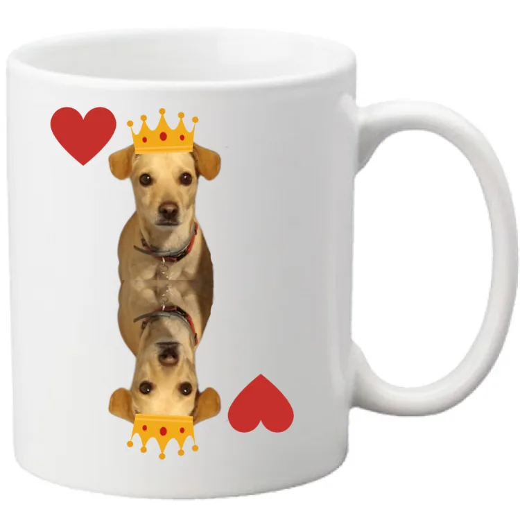 Mug Re di cuori Chip