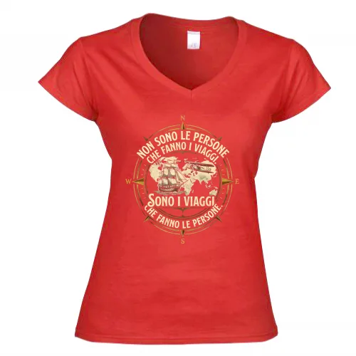 T-Shirt Donna Scollo V
