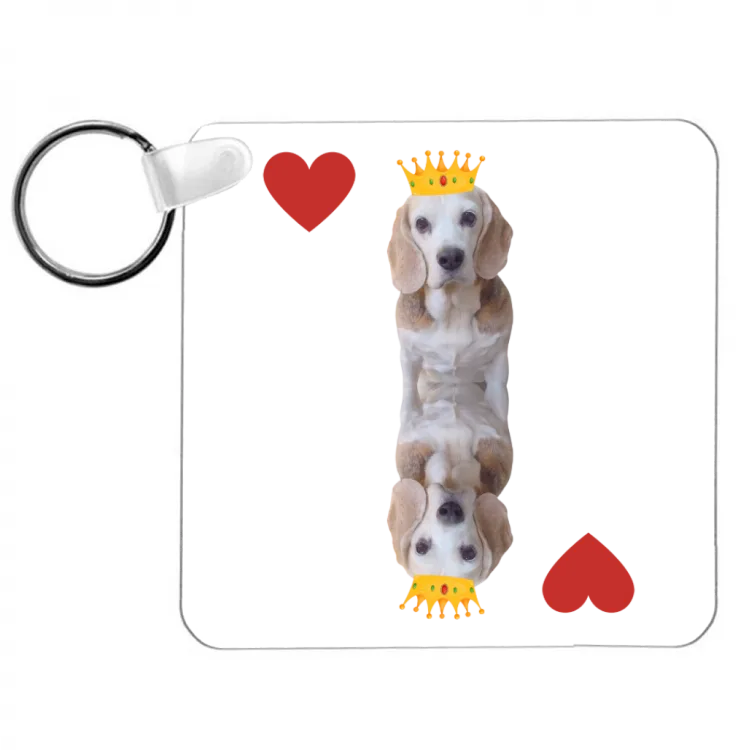 Portachiavi Regina di cuori Carlotta
