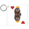 Portachiavi Re di cuori Pepe