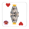 Calamita Regina di cuori Perla