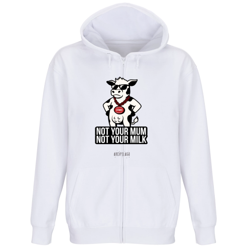 Felpa Premium Cappuccio Zip