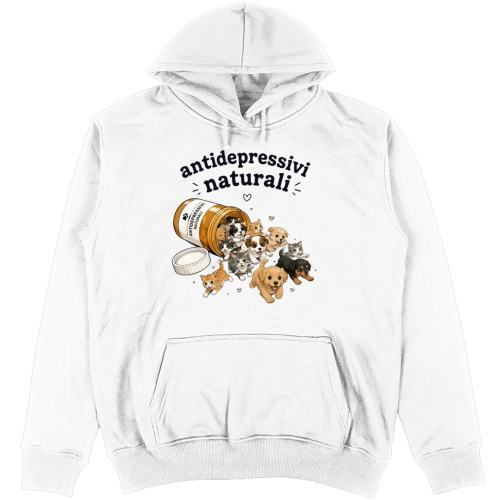 Felpa Unisex con Cappuccio