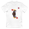 Tshirt Large Flink Re di cuori