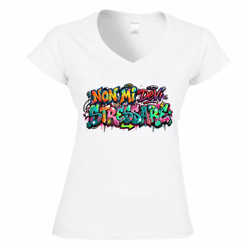 T-Shirt Donna Scollo V