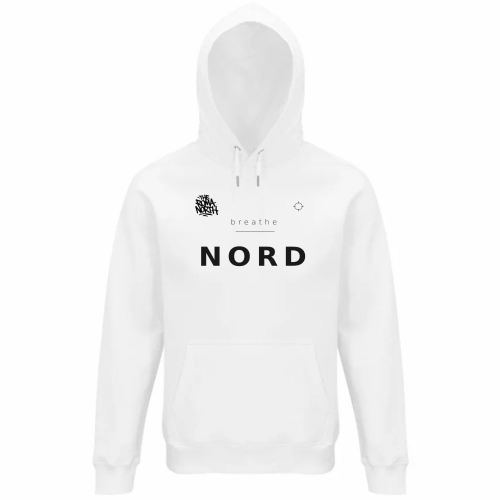 Felpa Organica Unisex Cappuccio