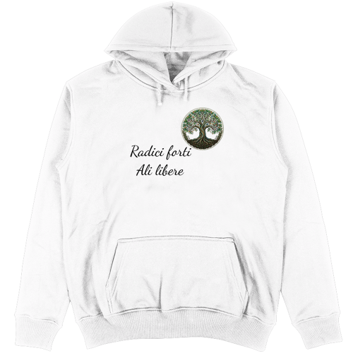 Felpa Unisex con Cappuccio