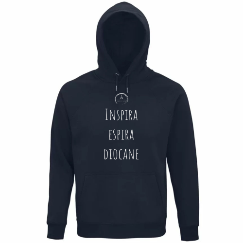 Felpa Organica Unisex Cappuccio