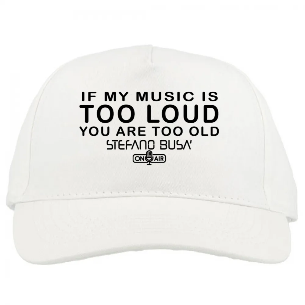 Cappellino - If My Music - Bianco