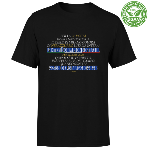 T-Shirt Unisex Organic