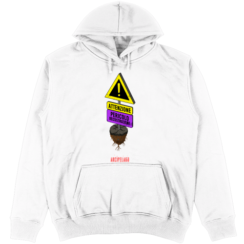 Felpa Unisex con Cappuccio