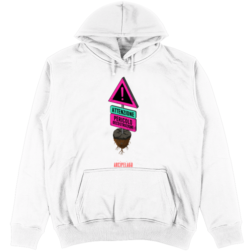Felpa Unisex con Cappuccio
