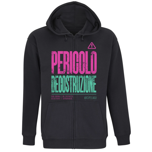 Felpa Premium Cappuccio Zip
