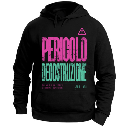 Felpa con Cappuccio Unisex Large