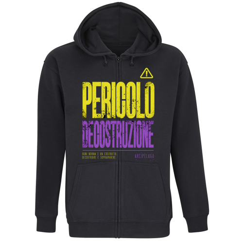 Felpa Premium Cappuccio Zip