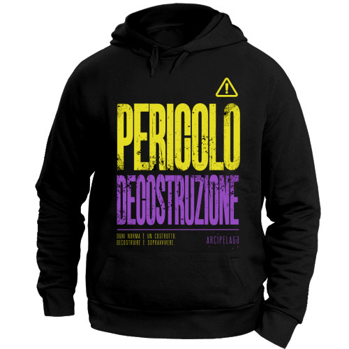 Felpa con Cappuccio Unisex Large
