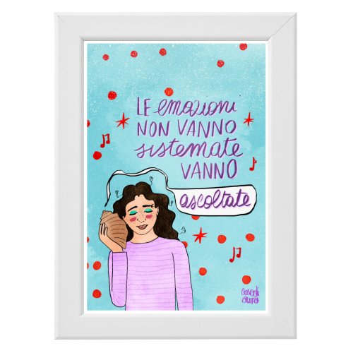 Poster con Cornice 20x30