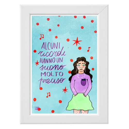 Poster con Cornice 20x30
