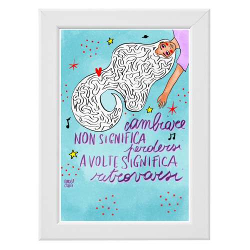 Poster con Cornice 20x30