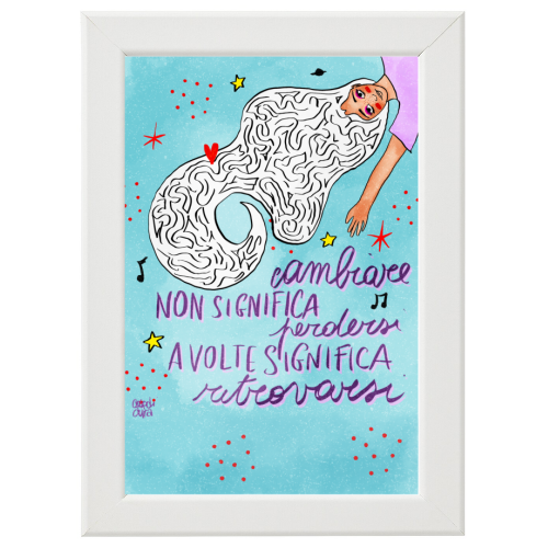 Poster con Cornice 30x45