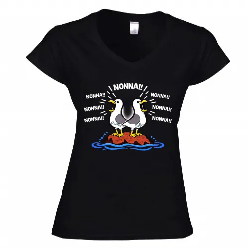 T-Shirt Donna Scollo V