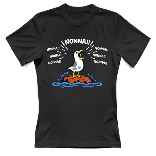 Nonna Nonna Nonna! T-shirt festa dei nonni 1 nipot