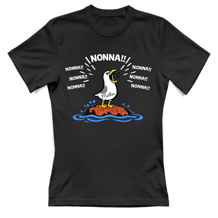 Nonna Nonna Nonna! T-shirt festa dei nonni 1 nipot