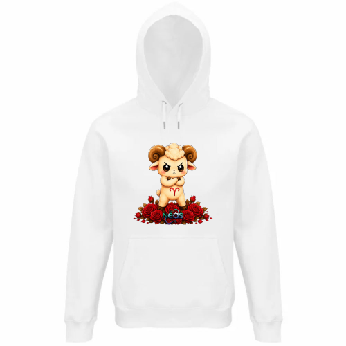 Felpa Organica Unisex Cappuccio