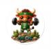 15cm Round Sticker 6.49 &euro;