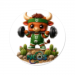 8cm Round Sticker 4.90 &euro;