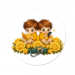 8cm Round Sticker 4.90 &euro;