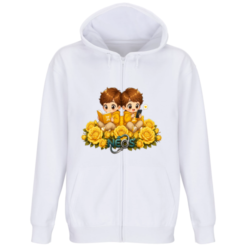 Felpa Premium Cappuccio Zip