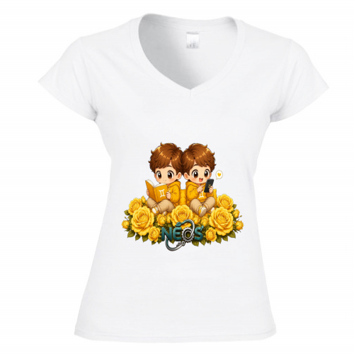 T-Shirt Donna Scollo V