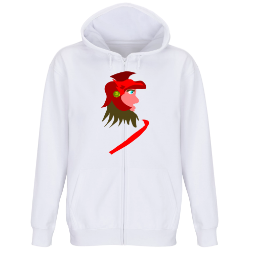 Felpa Premium Cappuccio Zip