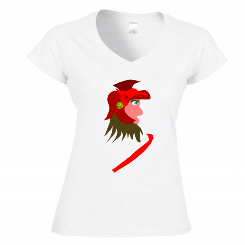 T-Shirt Donna Scollo V