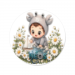 Round Stickers 10cm 6pcs 14.90 &euro;
