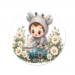 15cm Round Sticker 6.49 &euro;