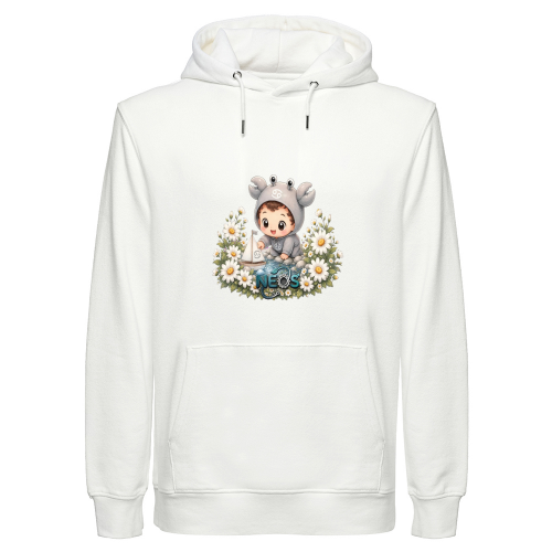 Felpa Cappuccio Unisex Canapa