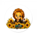 8cm Round Sticker 4.90 &euro;