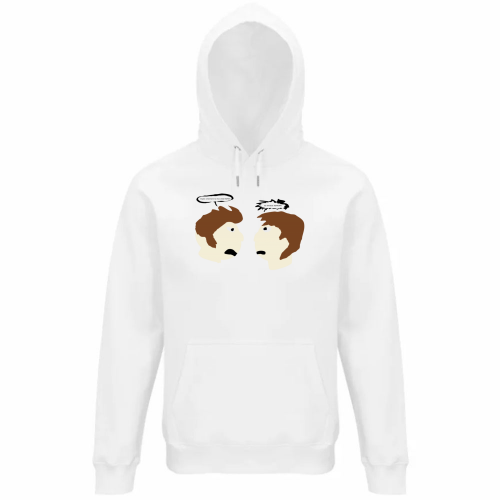Felpa Organica Unisex Cappuccio