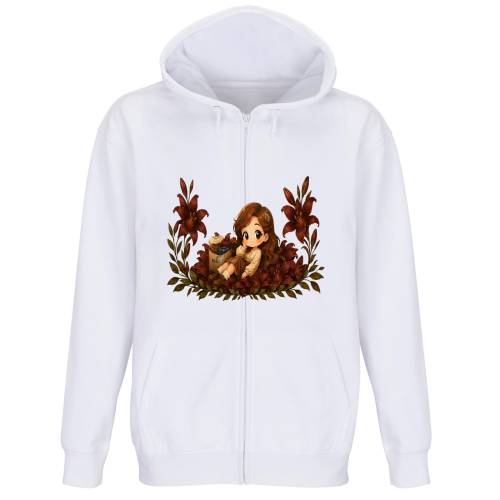 Felpa Premium Cappuccio Zip
