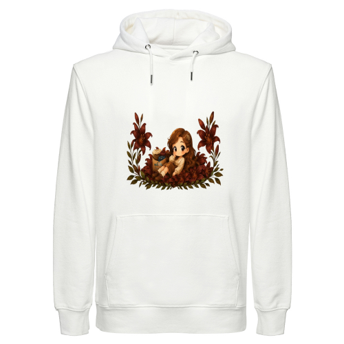 Felpa Cappuccio Unisex Canapa