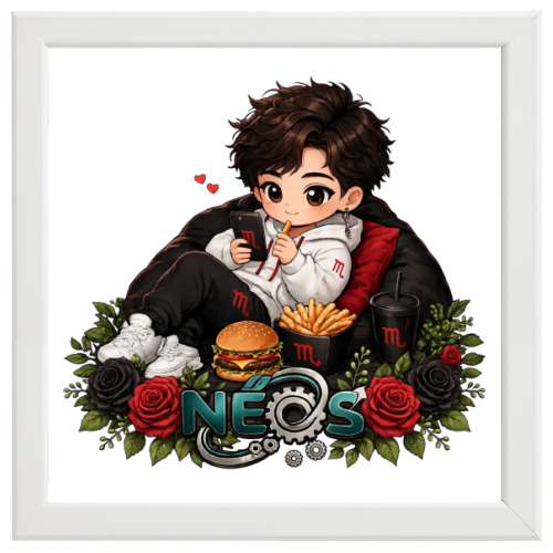 Poster con Cornice 40x40