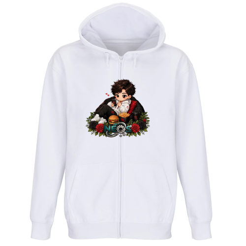 Felpa Premium Cappuccio Zip
