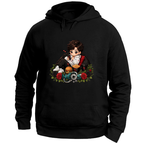 Felpa con Cappuccio Unisex Large