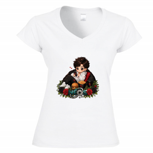 T-Shirt Donna Scollo V