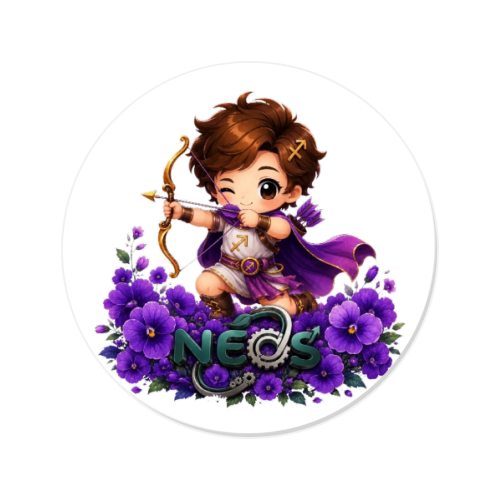 Adesivi Tondi 10cm 6pz