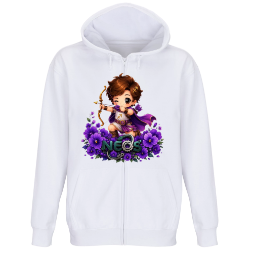 Felpa Premium Cappuccio Zip