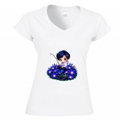 T-Shirt Donna Scollo V