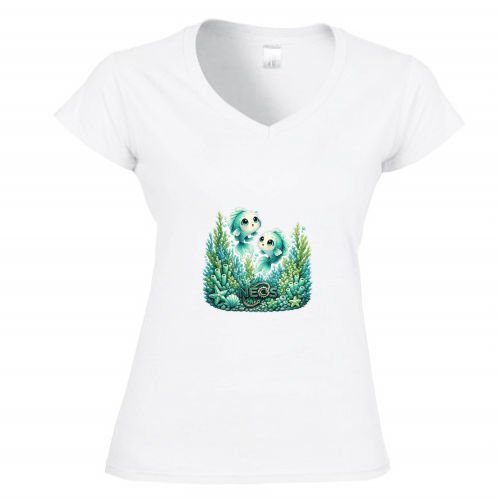 T-Shirt Donna Scollo V